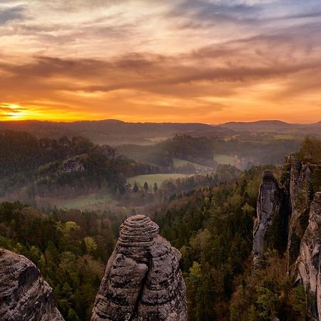 4-Bettzimmer Saechsische Schweiz Mittelndorf 외부 사진